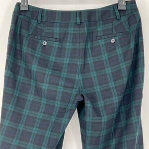 TALBOTS PETITE NWOT SOFT WOOL BLEND PLAID PANTS STRAIGHT LEG AND FULLY LINED